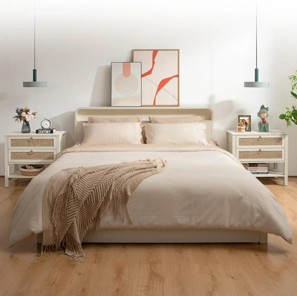 Terra 7 Drawers Dresser and Nightstands Set
