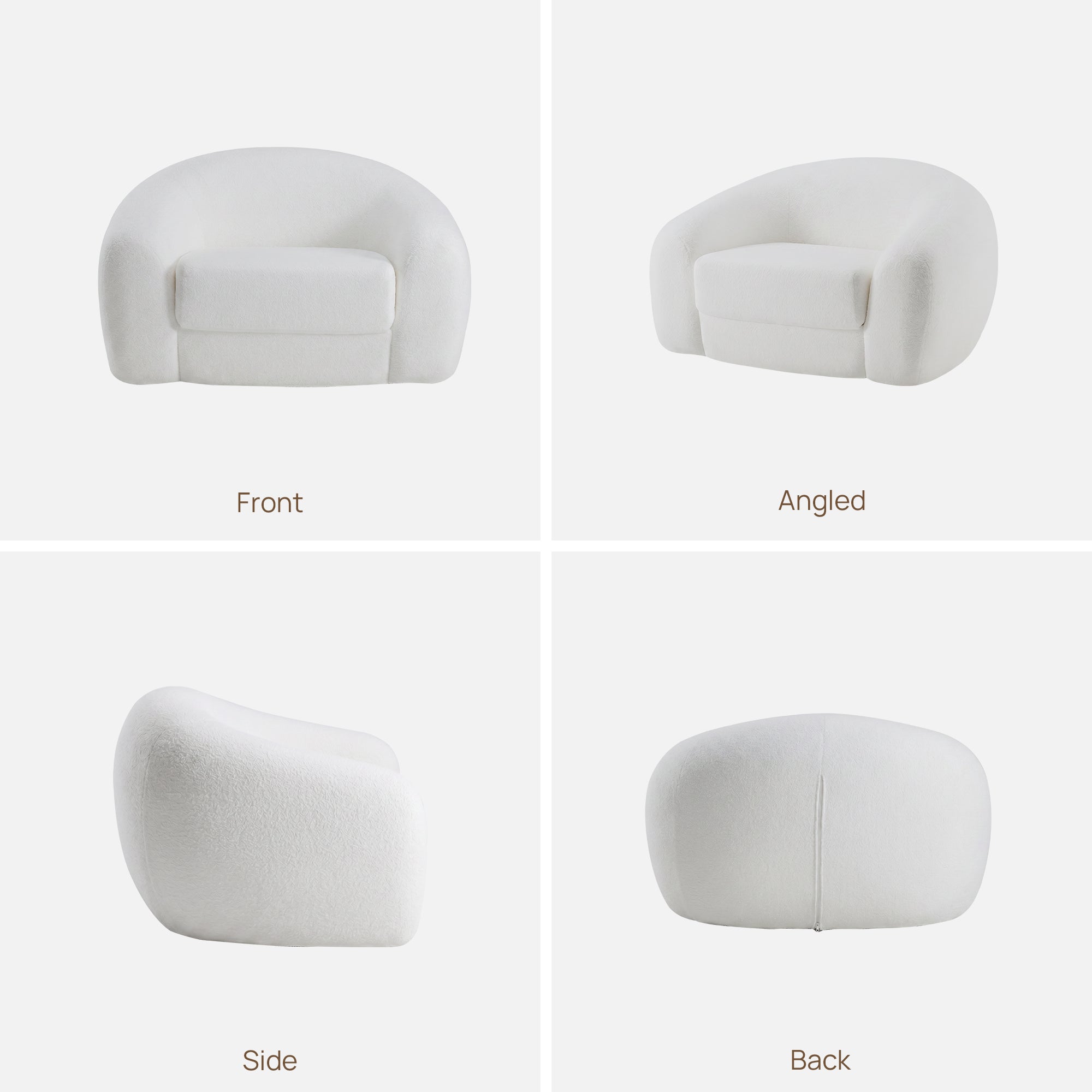 Nimbus White Sofa Couch