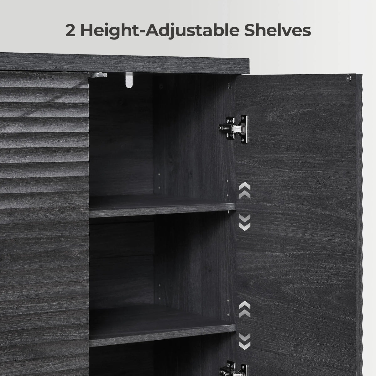 Stria Sideboards with Doors, Set of 2
