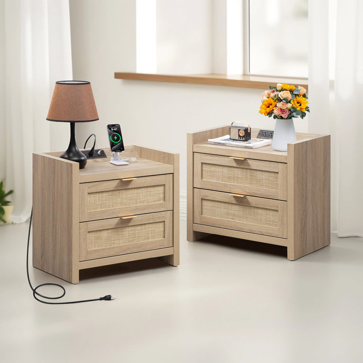 Savanna 3 Pieces Bedroom Set, Dresser, Wardrobe and Nightstands