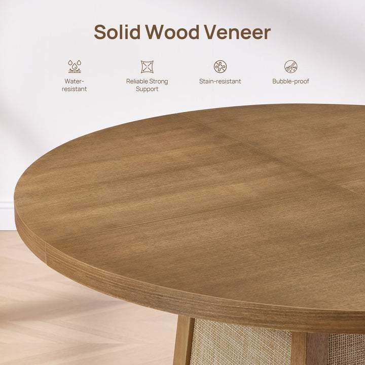 Savanna Dining Table and Chair Set for 2 to 6, Set of 6