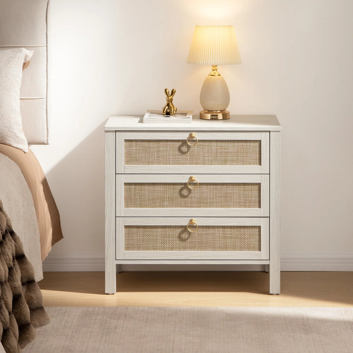 Terra 3 Drawers Nightstand