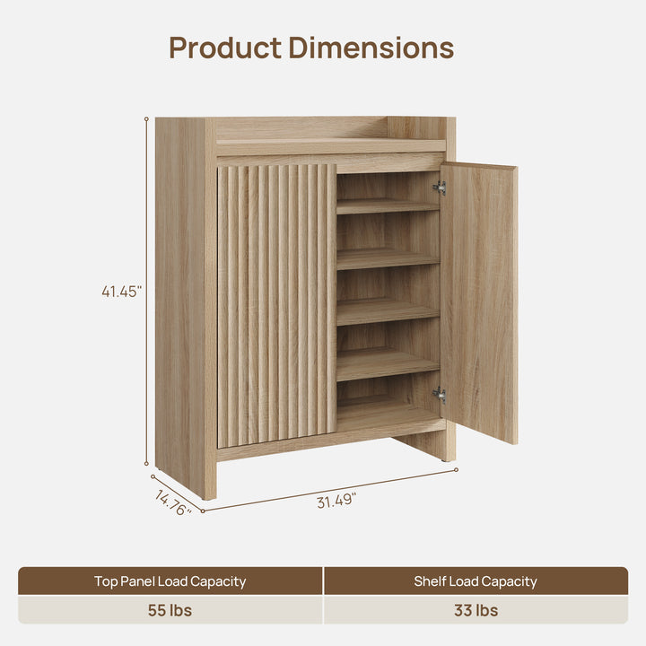 Prelude Shoe Storage Cabinet Entryway