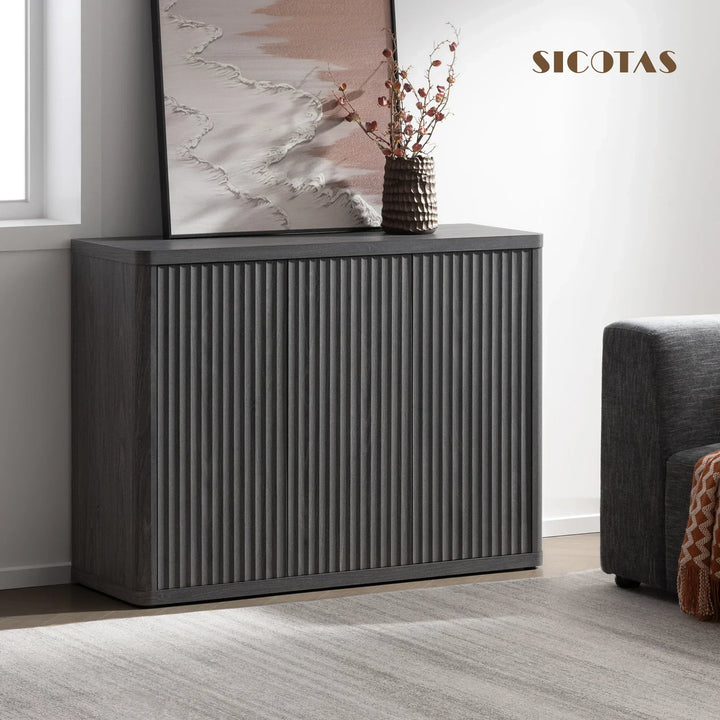 Cas TV Stand with Doors