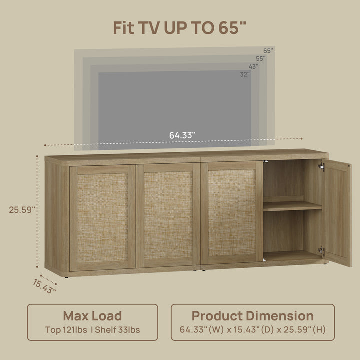 Zura Modular TV Stand up to 65" TV