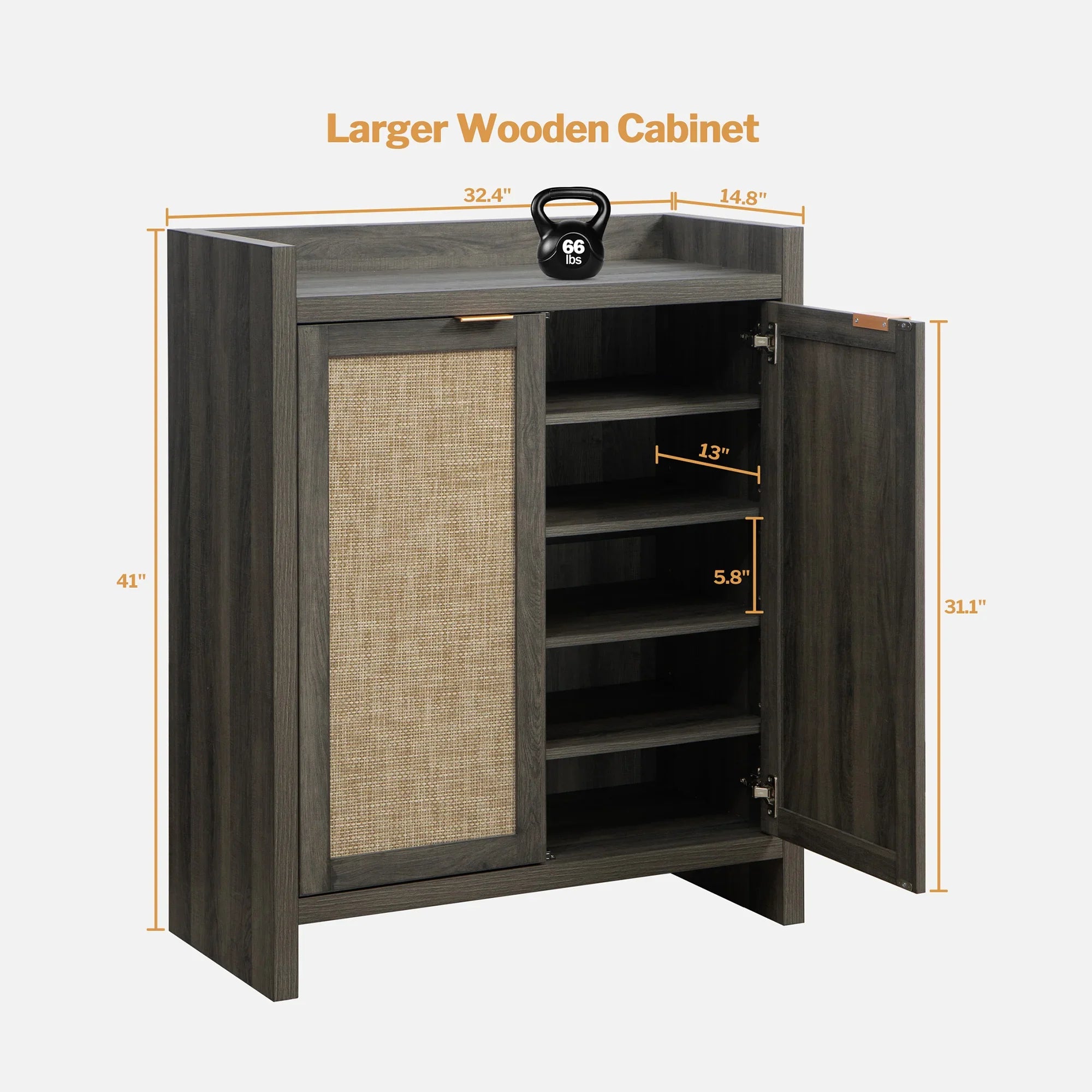 Savanna Console Tables with Shelves