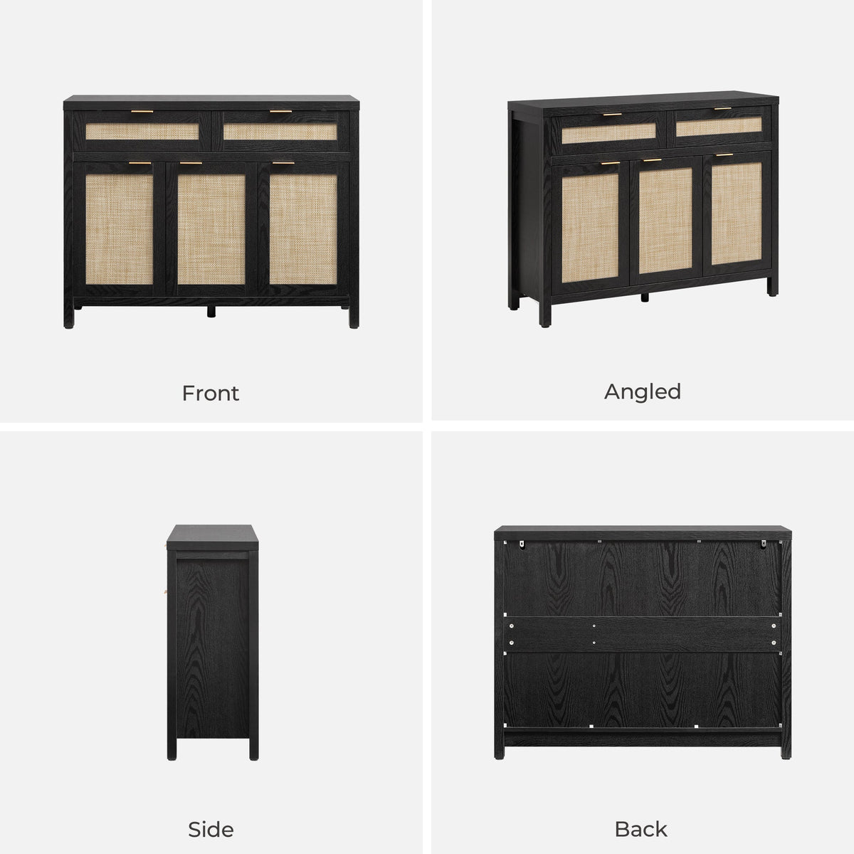 Savanna TV Stand with Drawers, 43.5'' Wide