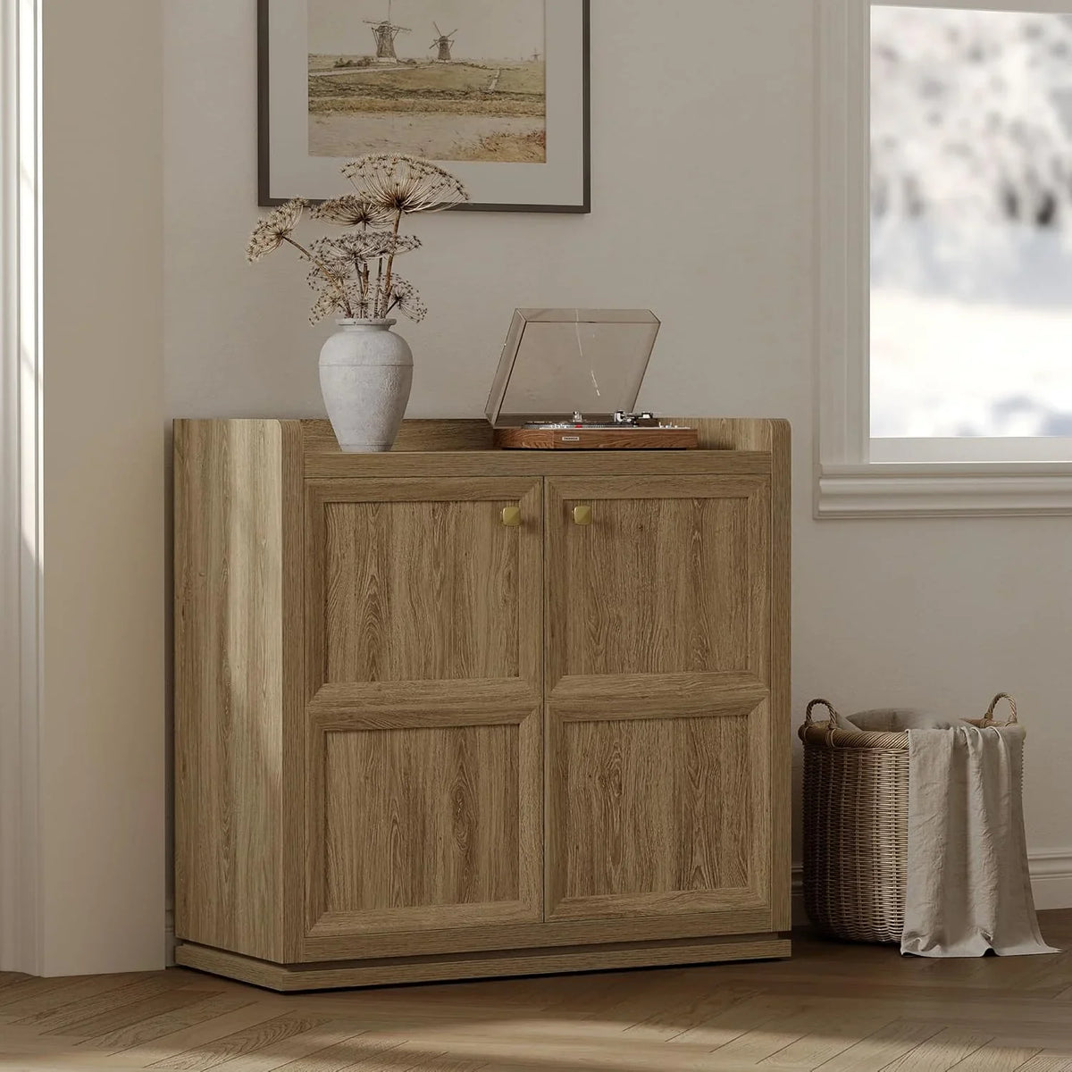 Helio Buffet Cabinet,33Inch Height