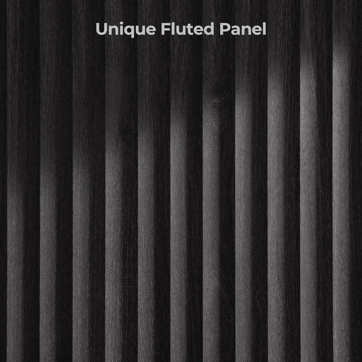 Stria Black Buffet Cabinet