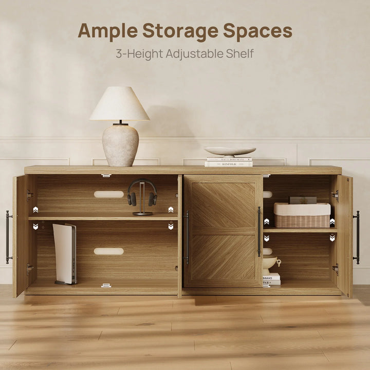 Willow TV Stand, 61.3 Inch Wide