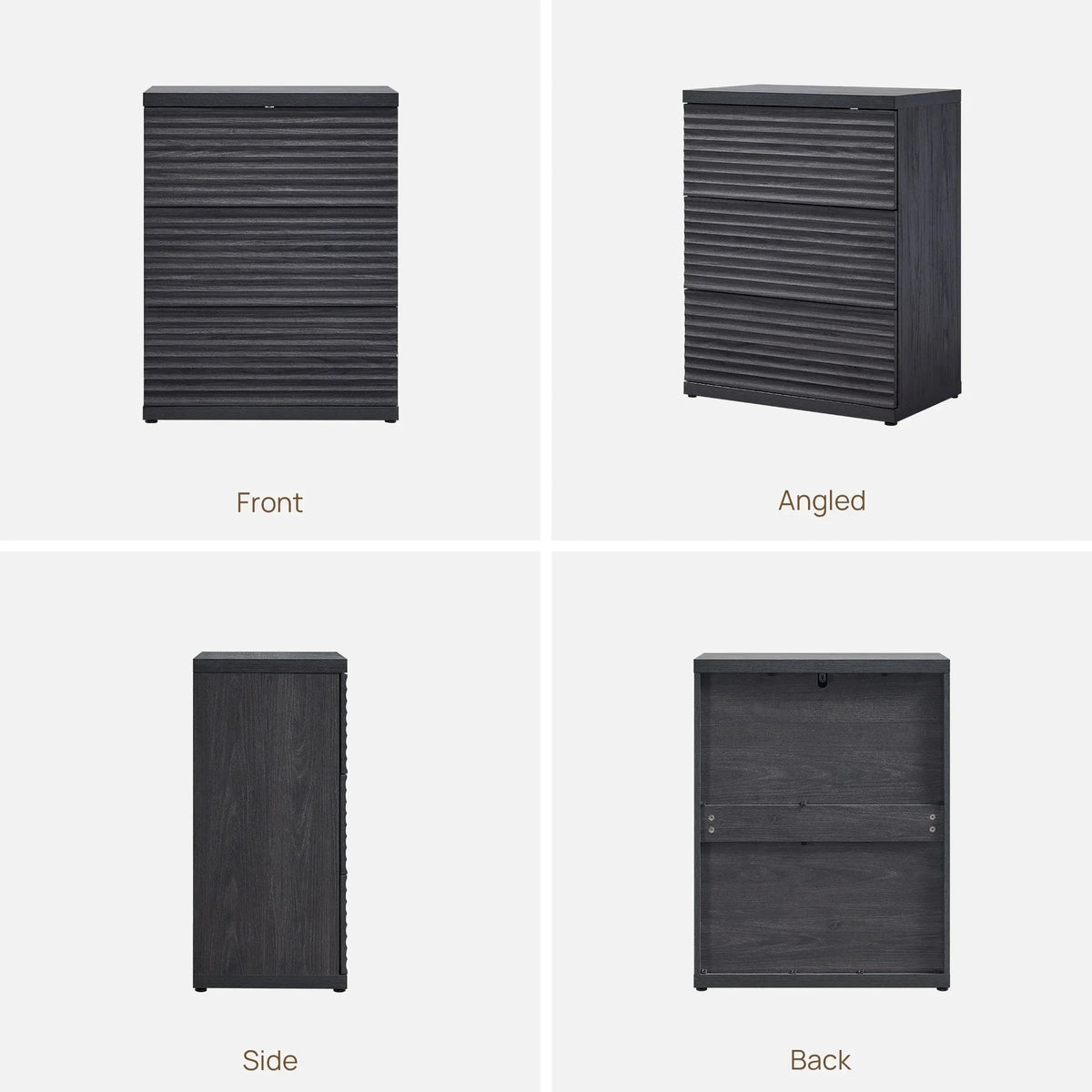 Stria Buffet Cabinet with 3 Doors