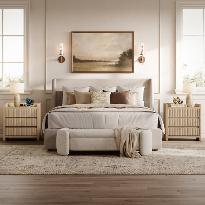 Prelude Large-Size Nightstand with Charger