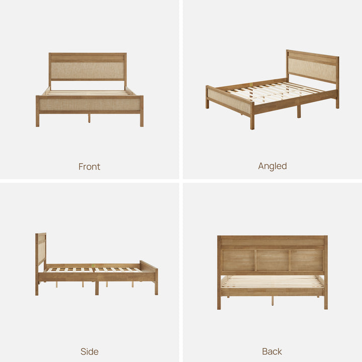 Savanna Queen Bed Frame with Headboard