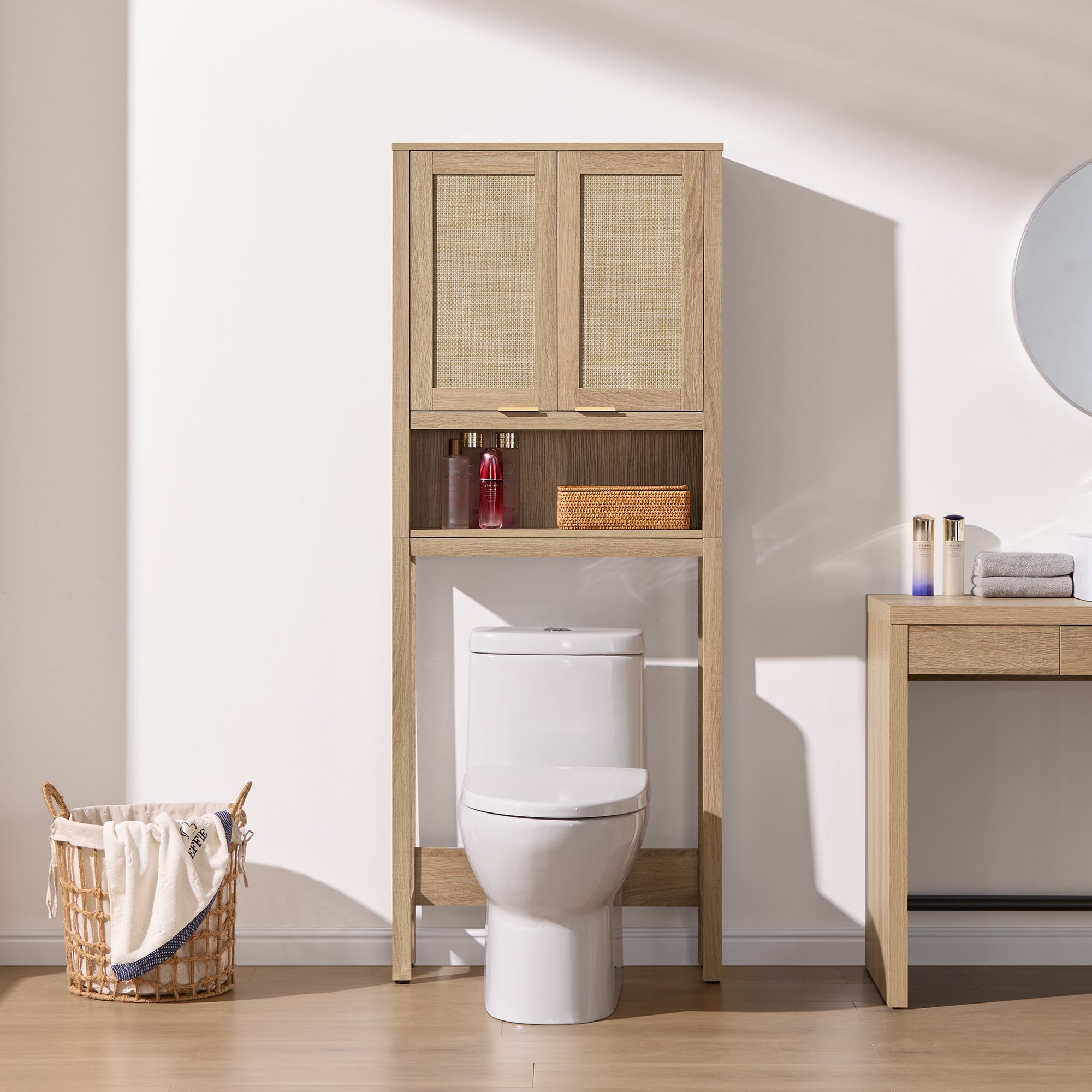 Savanna Over-the-Toilet Bathroom Storage Cabinet