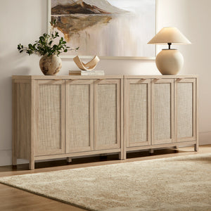 Savanna 43.5Inch Wide Buffet Cabinet with Storage, Set of 2