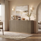 Stria Buffet Cabinte with Storage, Set of 2