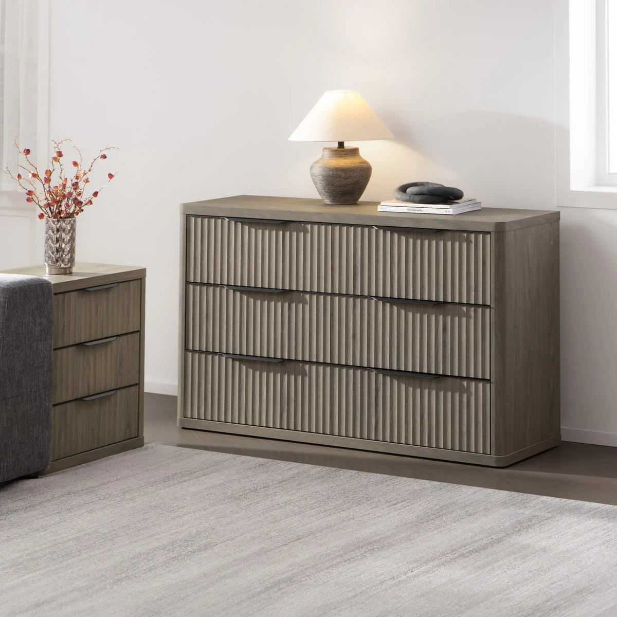 Cas Chest of 6 Drawers, 2 Pieces
