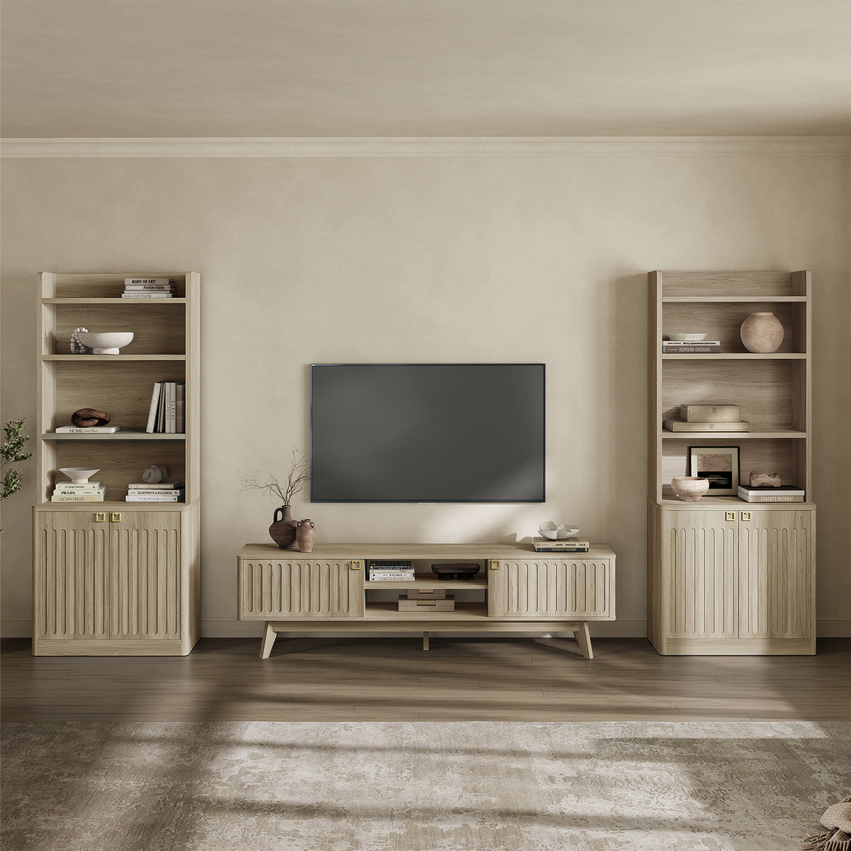 Domus 70 Inch TV Stand with Storage
