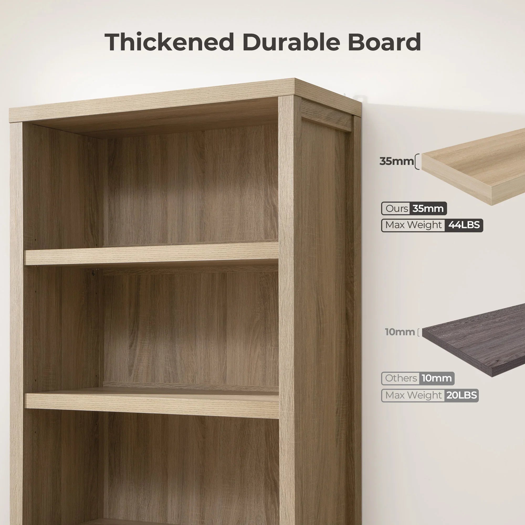 Savanna 70.9Inch Bookcase