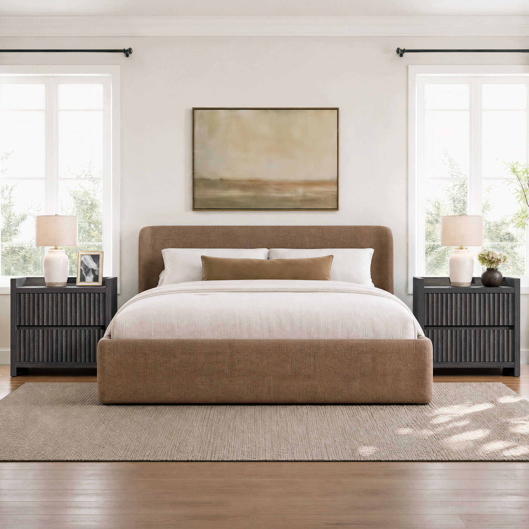 Prelude Nightstand with Charger Station