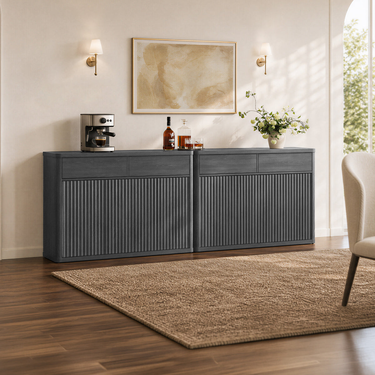 Cas Sideboard With 3 Doors And 2 Drawers