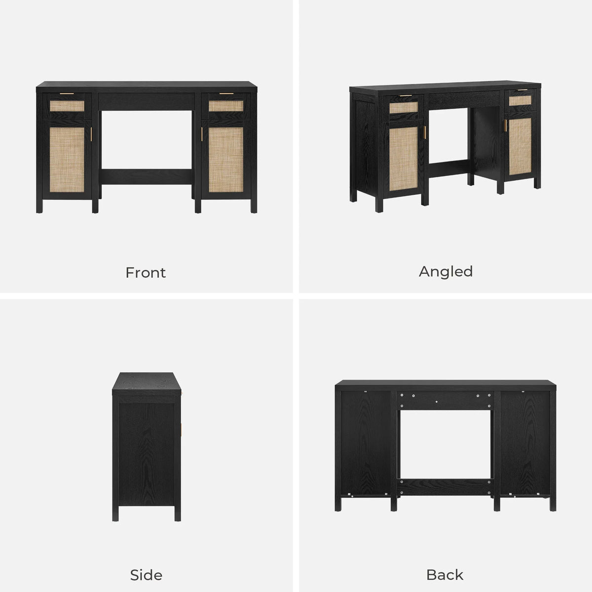 Savanna Black Makeup Vanity