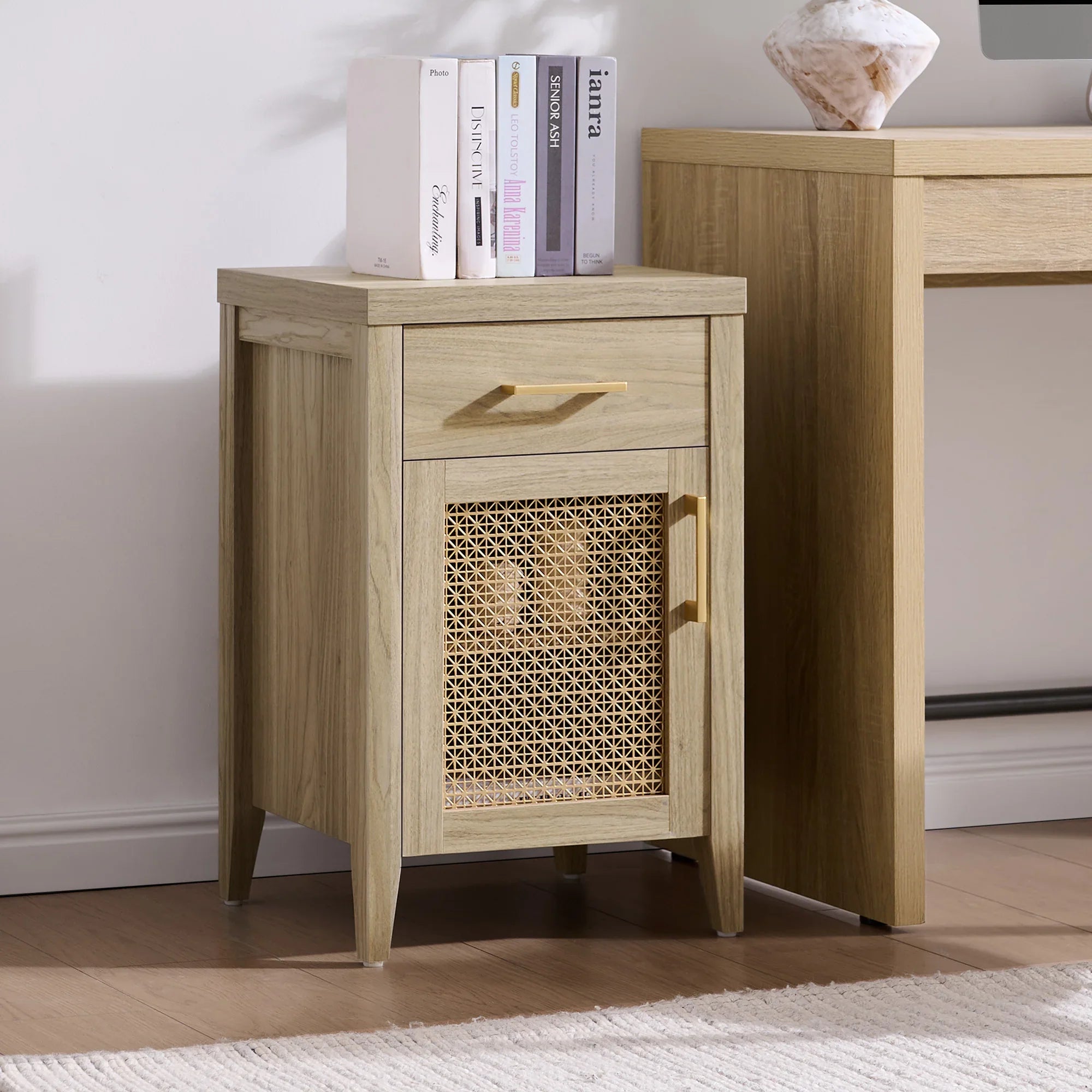 Andy Side Table with Door