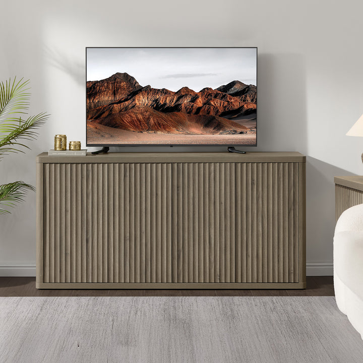 Cas TV Stand with 4 Doors