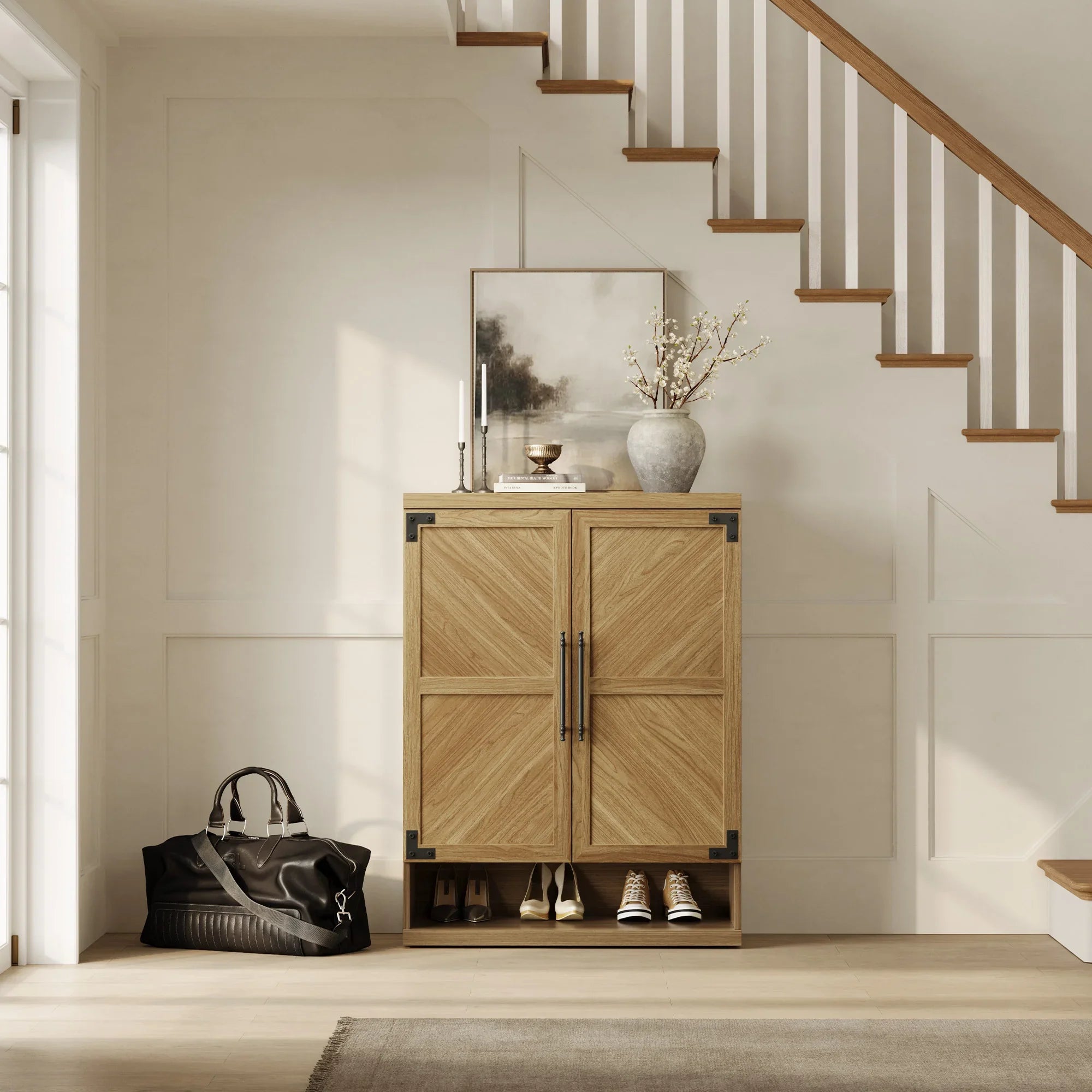 Willow Shoe Cabinet with 2 Doors