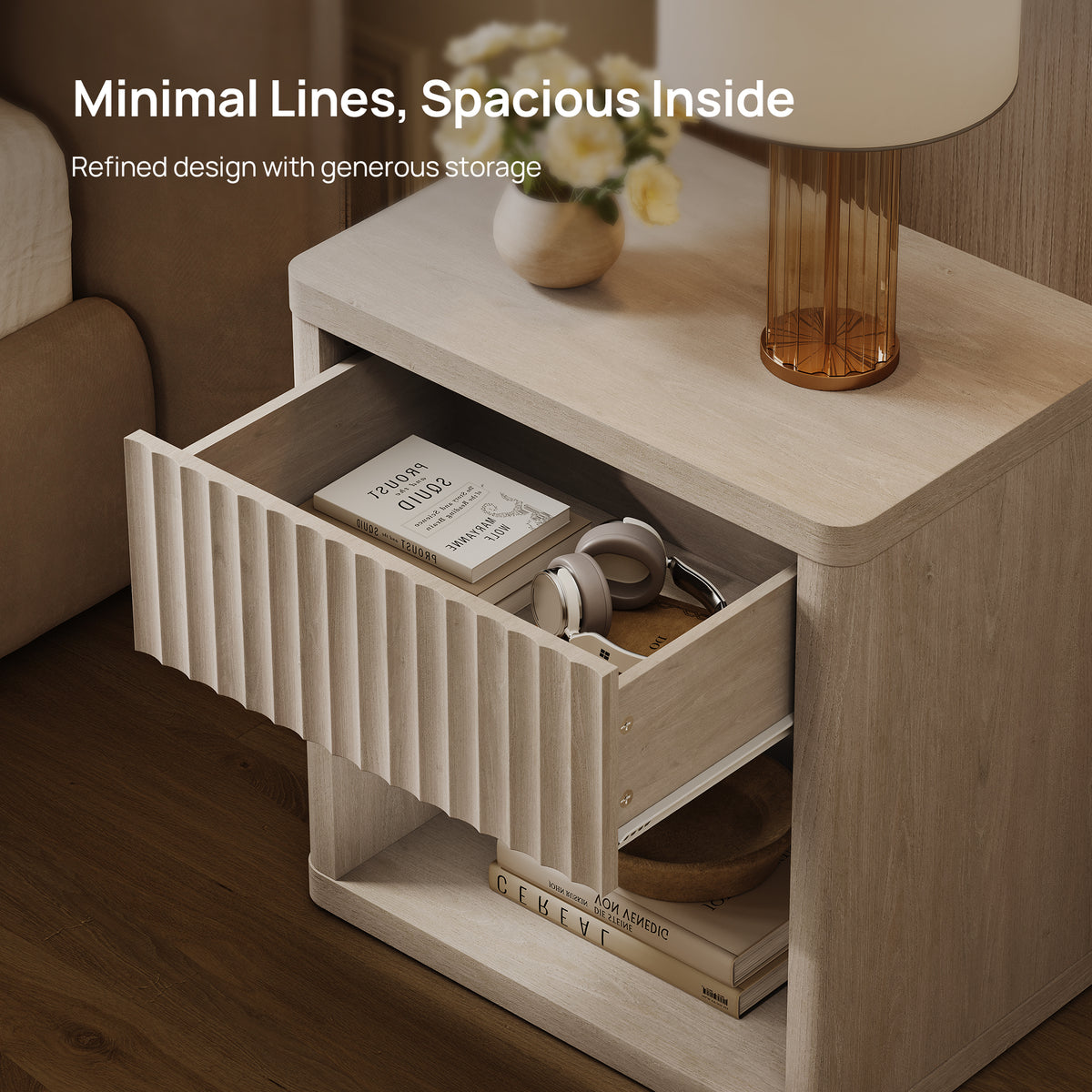 Cas Modern Dresser and Nightstands Set