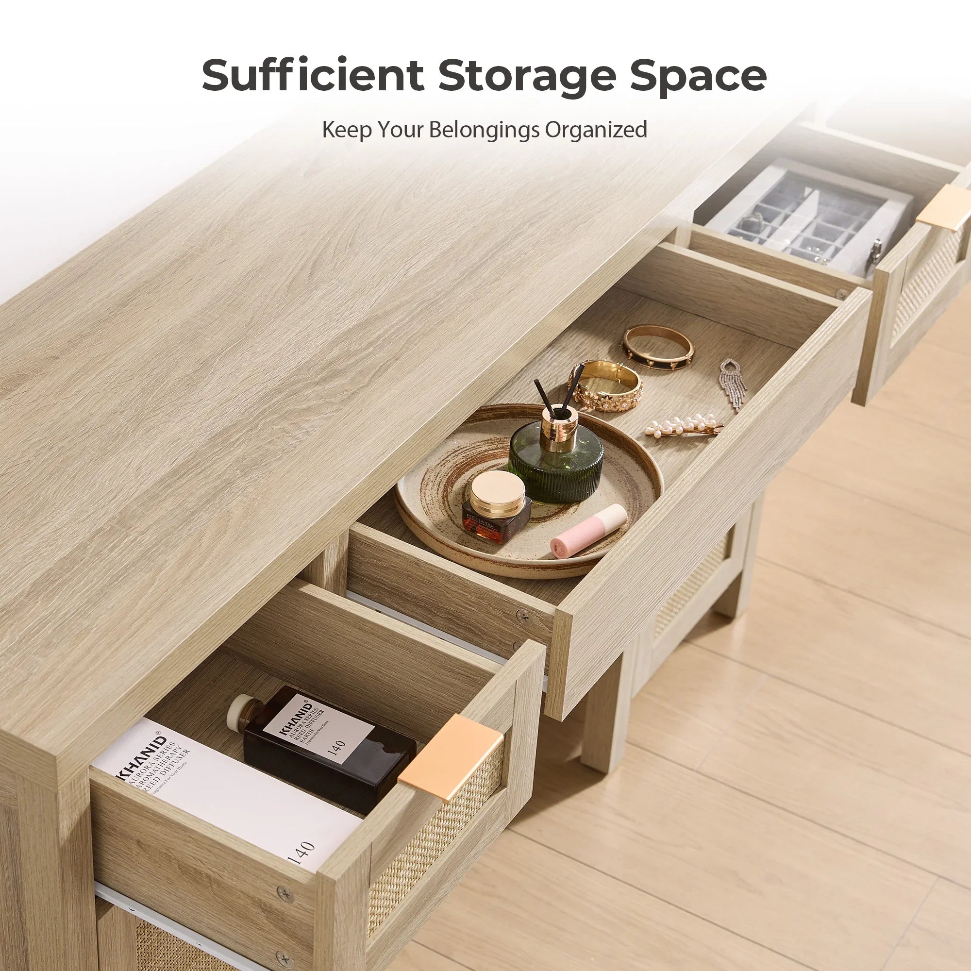 Savanna Makeup Vanity and Wardrobe Set