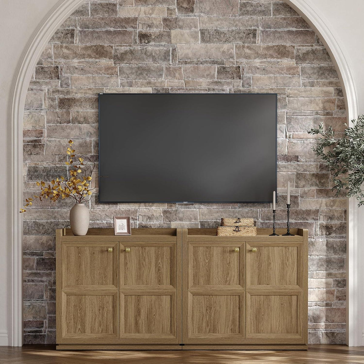 Helio Buffet Cabinet,33Inch Height