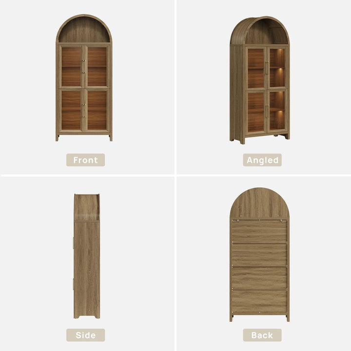 Helio Dining Room Cabinet with Lights