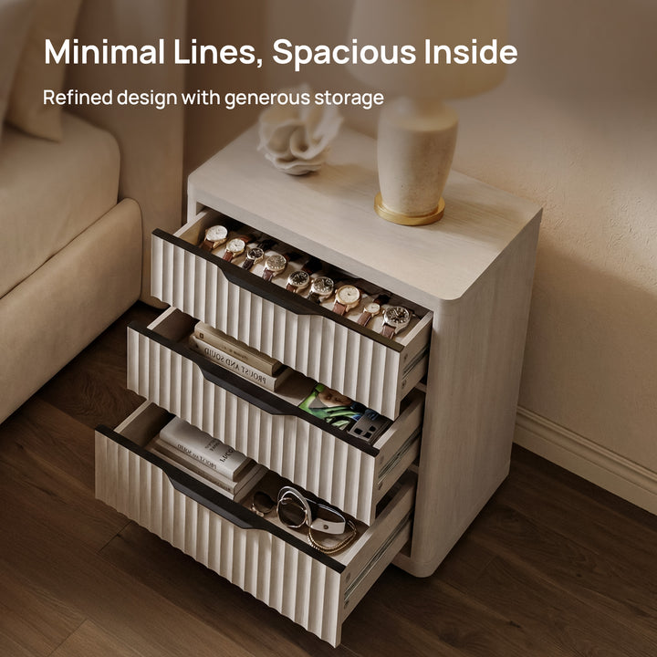 Stria 9-Drawer Dresser and Cas 3-Drawer Nightstand Set