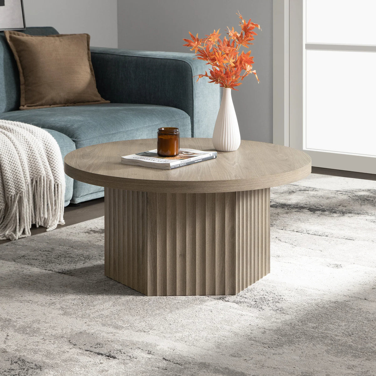 Stria Round Coffee Tables