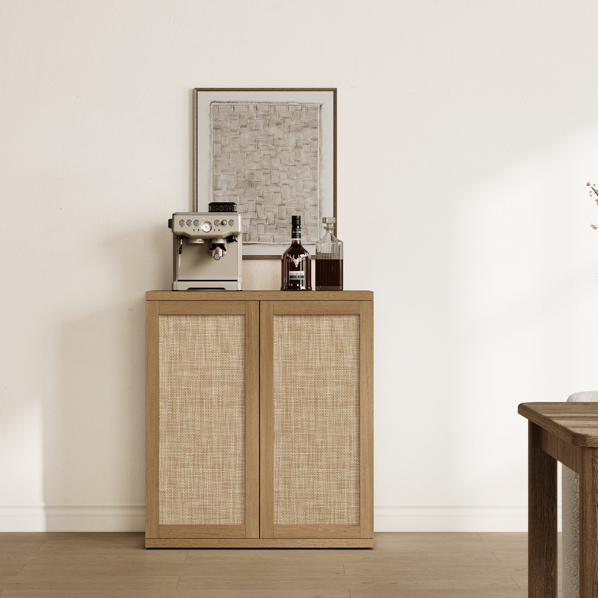 Zura 2-Door Buffet Cabinet, Large Storage