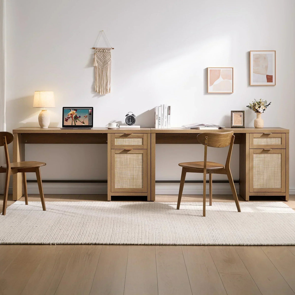 Savanna Office Desk, Set of 2