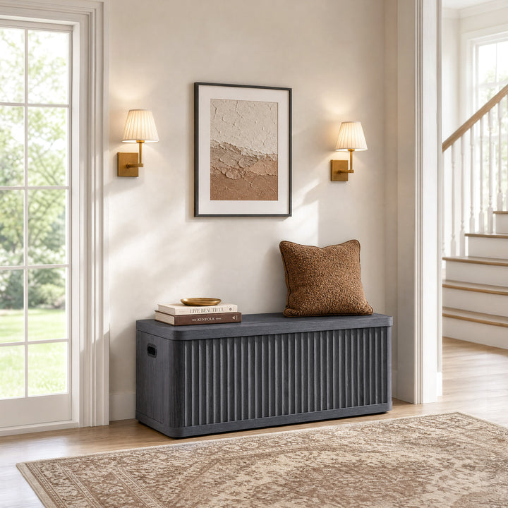 Cas Flip-Top Shoe Bench Entryway