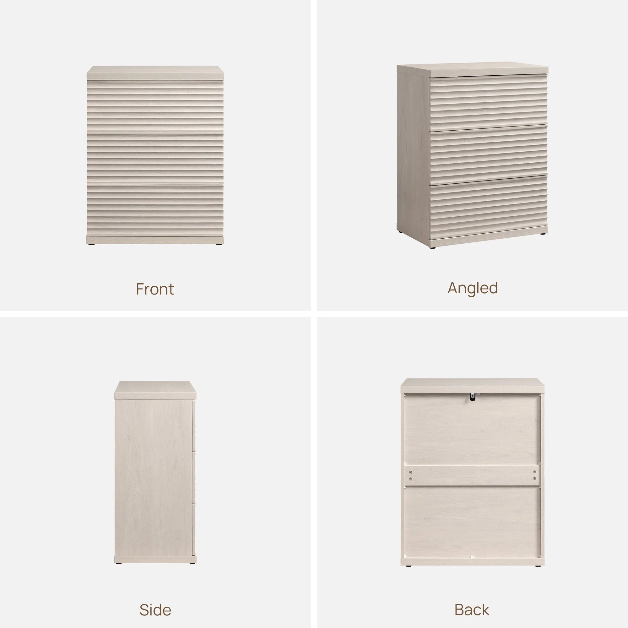 Stria Modular Dresser, 9 Drawers