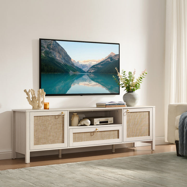 Terra Rattan TV Stand for up to 75Inch TV
