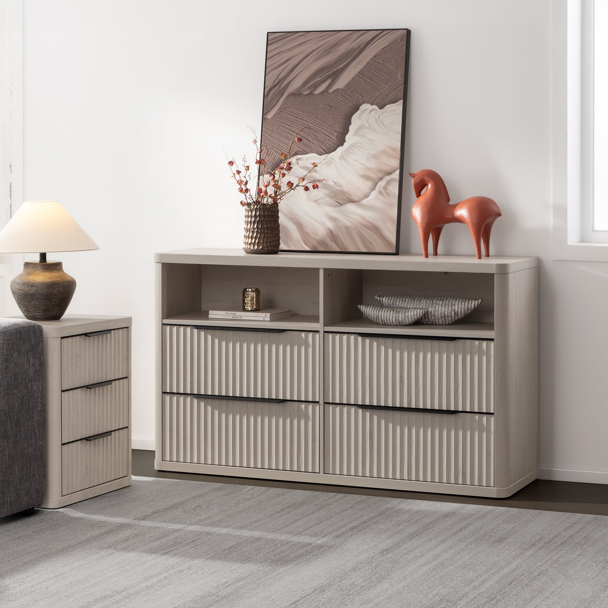 Cas Dresser, 4 Drawers