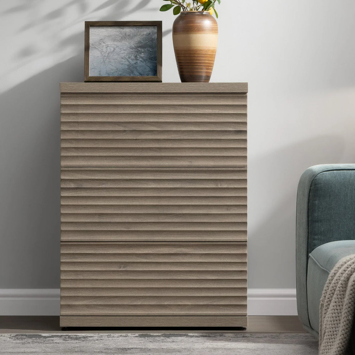 Stria Buffet Cabinet with 3 Doors