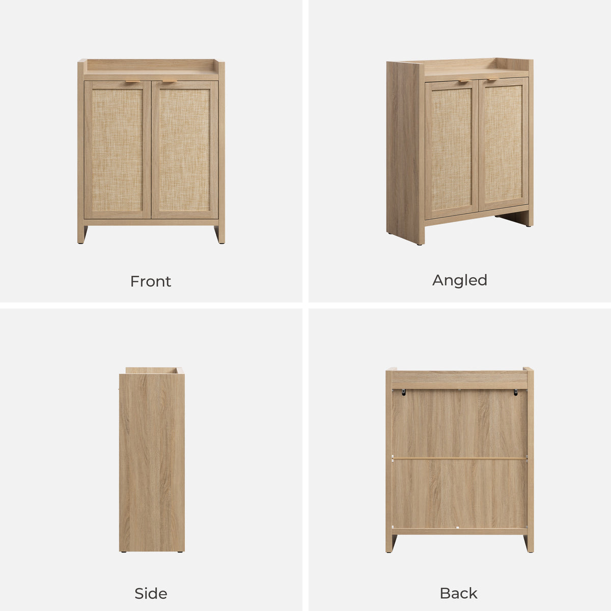 Savanna Shoe Cabinet, 2 Doors, Set of 2