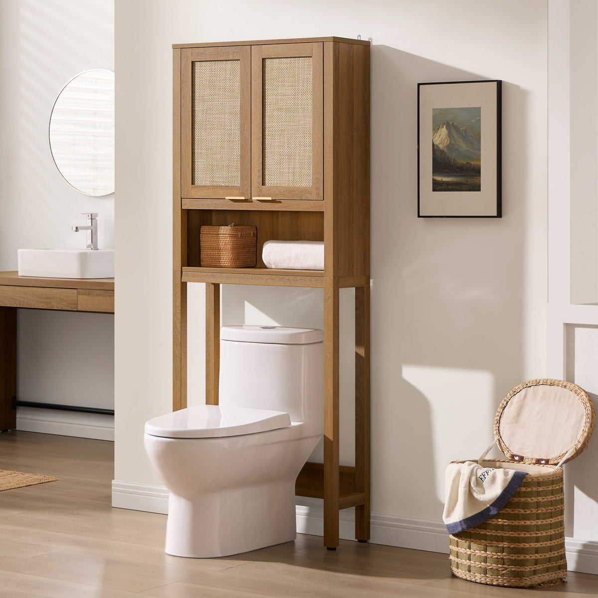 Savanna 2-Door Over-the-Toilet Organizer