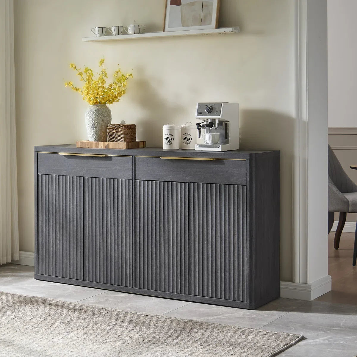 Cas Buffet Cabinet, 2 Drawers