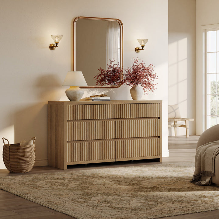 Prelude 55'' Wide Chest of 7 Drawers, 2 Pieces