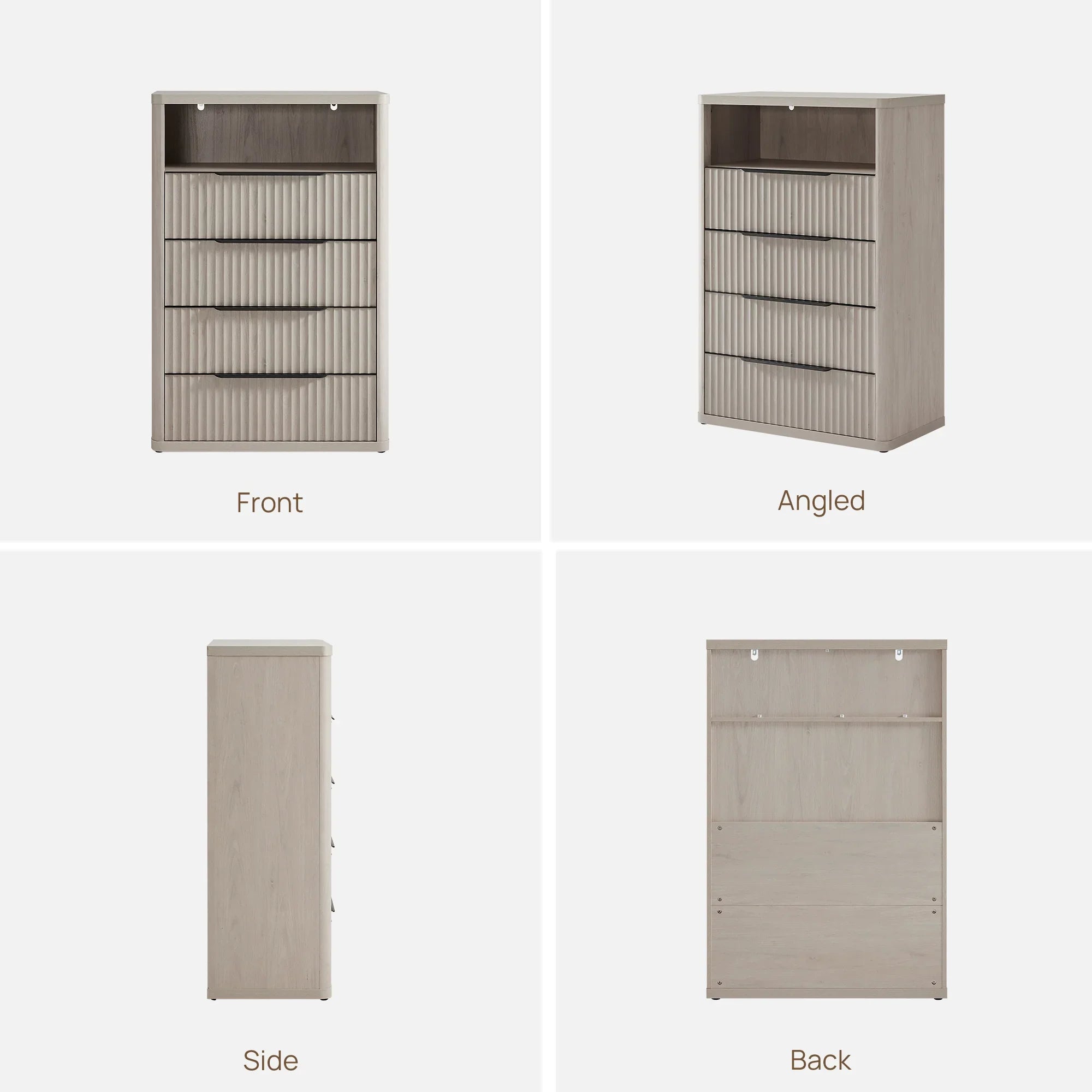 Cas Dresser with 4 Drawers