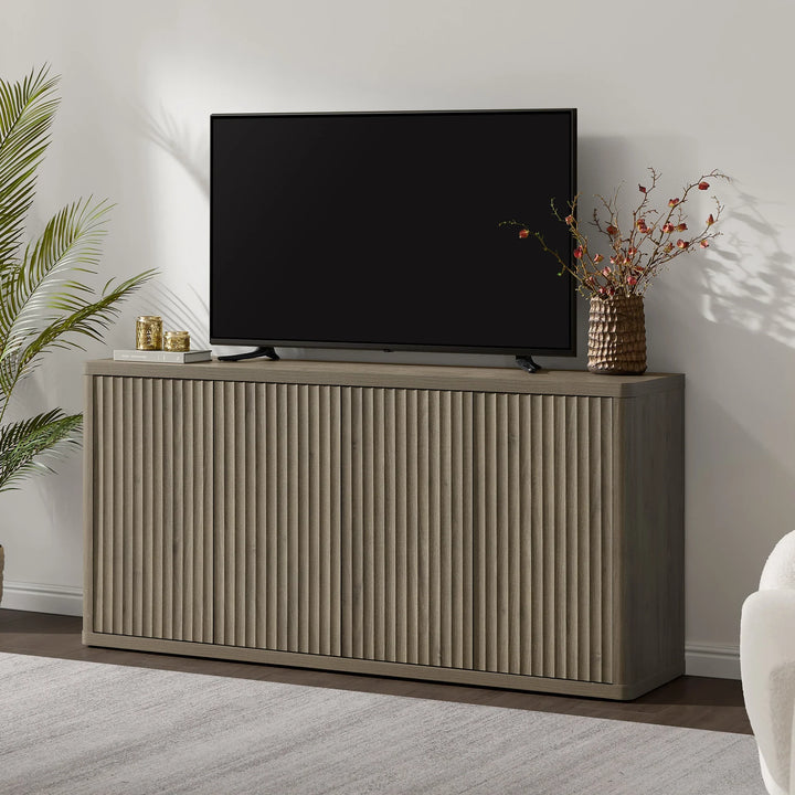 Cas TV Stand with 4 Doors