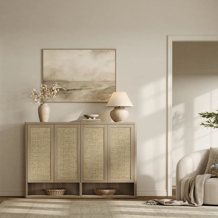 Zura 2-Piece Black Shoe Cabinet