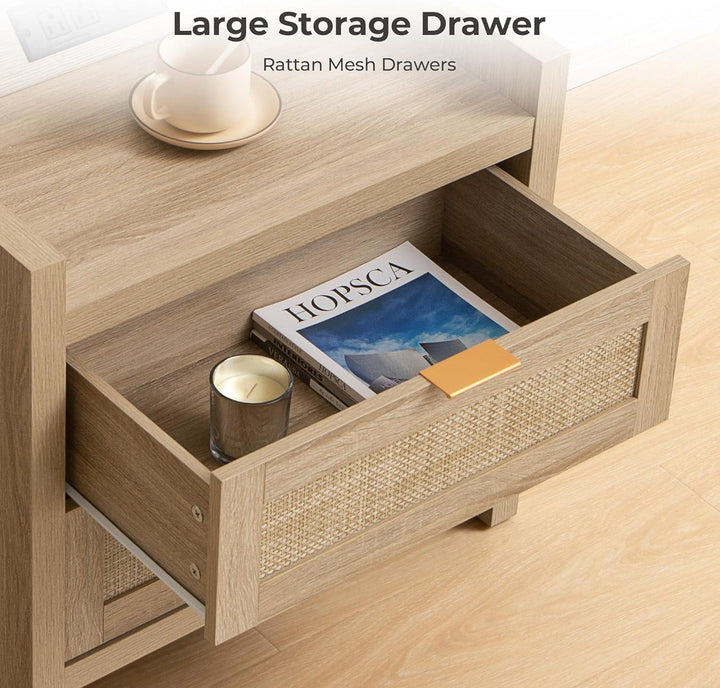 Savanna 6 Drawers Dresser and 2  Drawer Nightstand Set